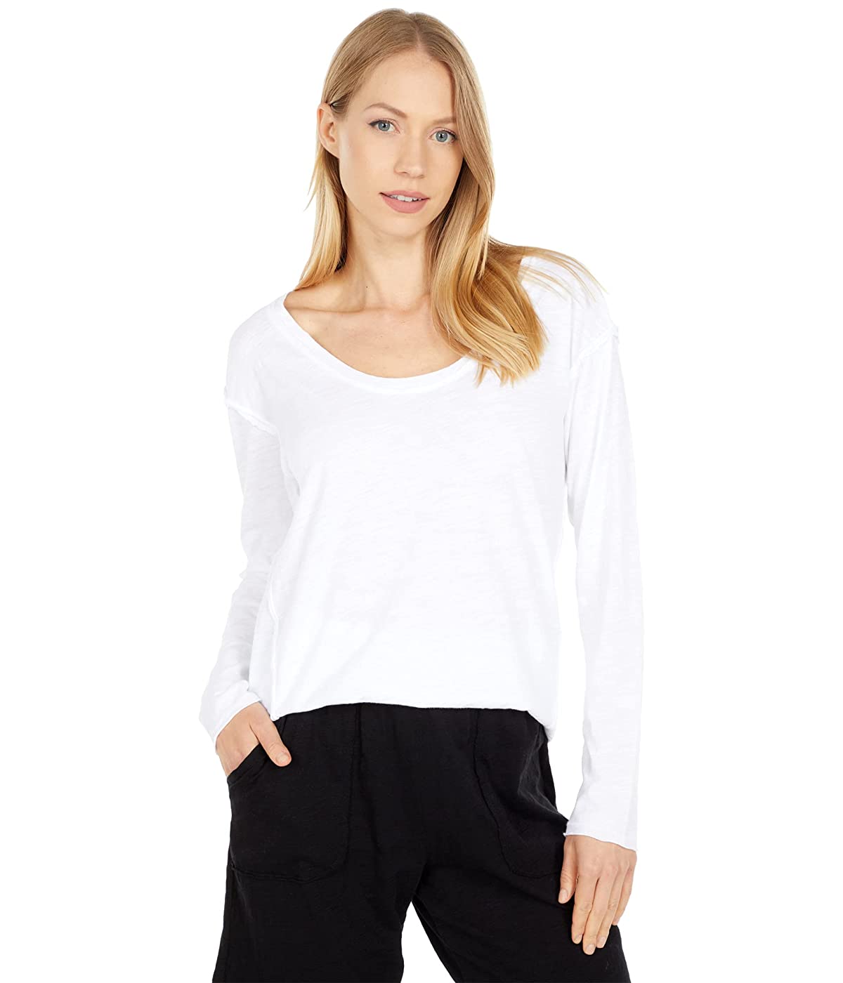 

Лонгслив Mod-o-doc Lightweight Slub Jersey 3/4 Sleeve Raw Edge Seamed Tee White,  (50, Лонгслив Mod-o-doc Lightweight Slub Jersey 3/4 Sleeve Raw Edge Seamed Tee White, XL (50)