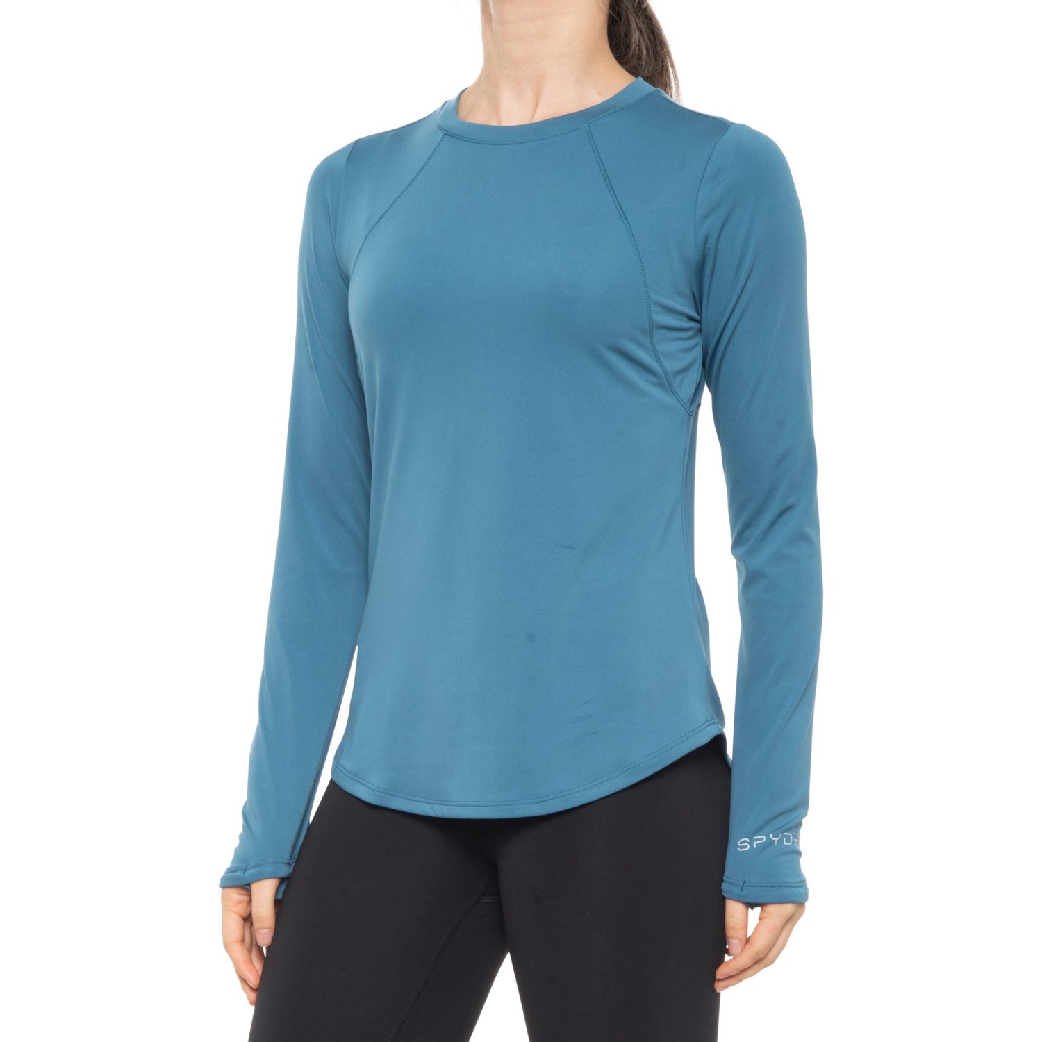 

Лонгслив Spyder Crew Neck T-Shirt - Real Teal, XL (50)