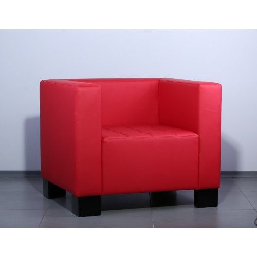 

Диван для офіса, очікування, салона, кабінету Сrystal Red MebliPoint 90 см