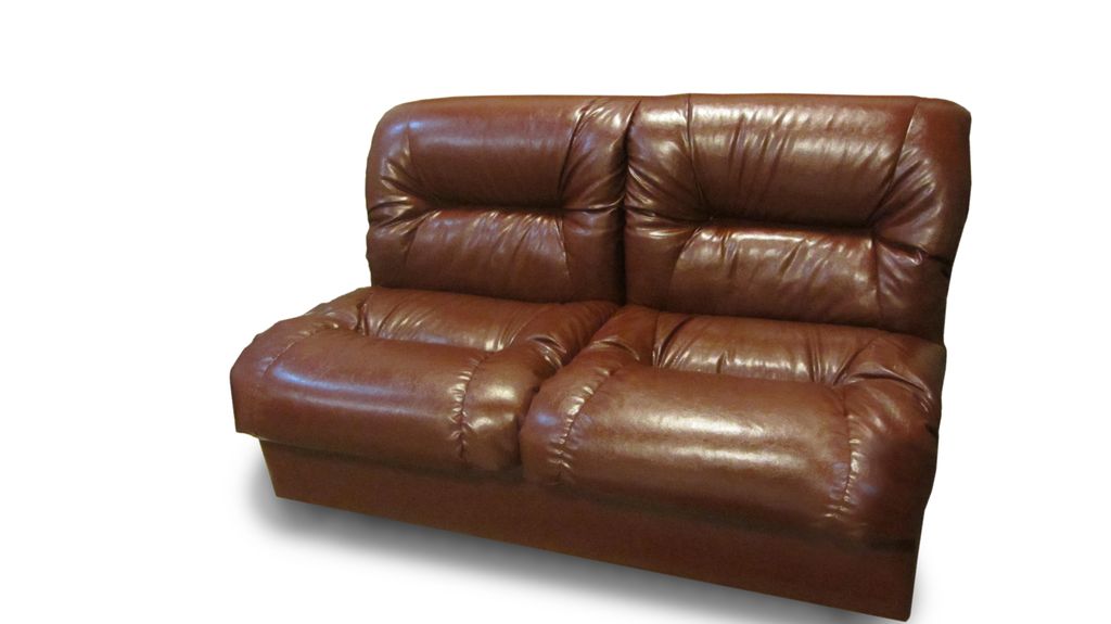 

Диван для очікування, кабінета, офіса, кафе, бара Візит Double Brown Titan MebliPoint 160