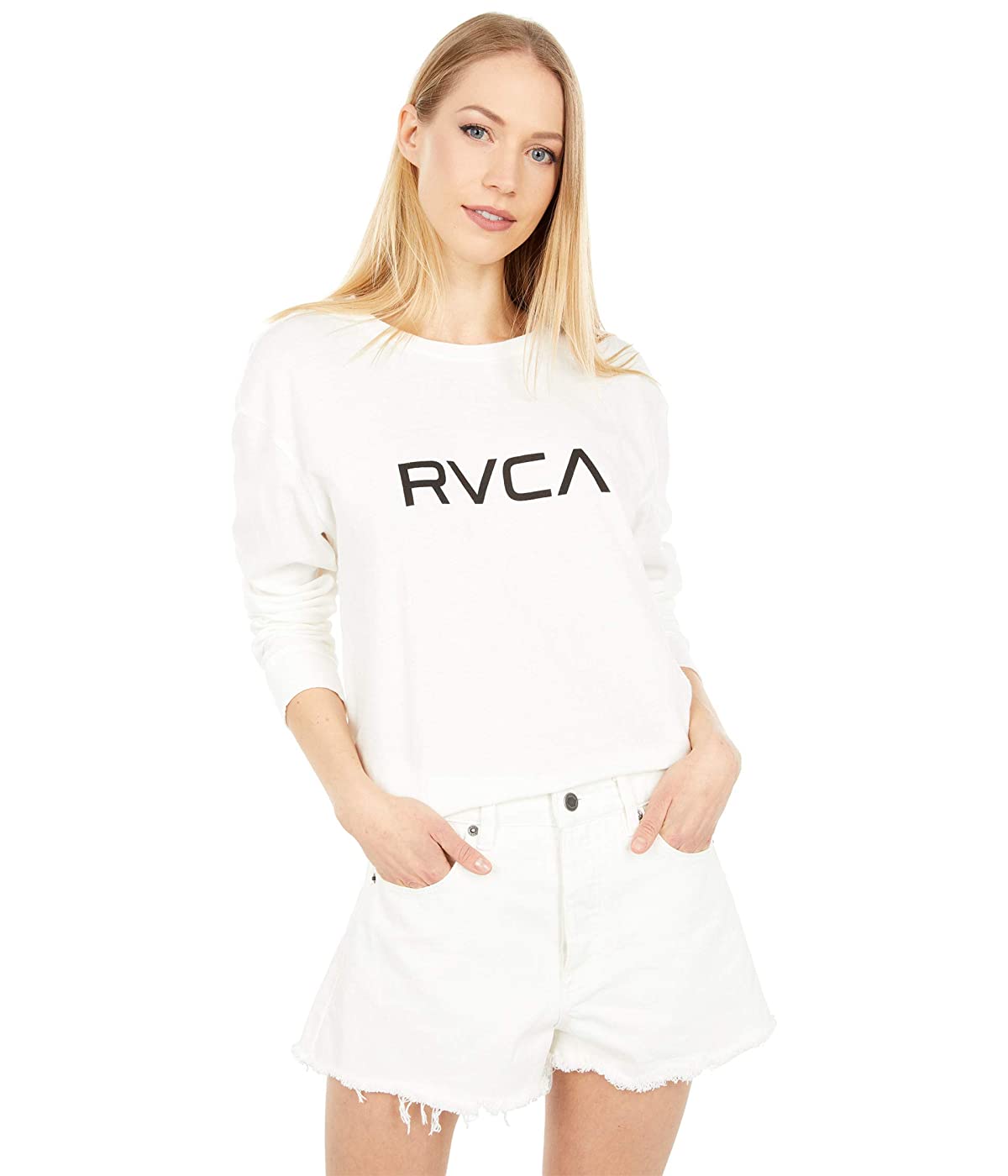 

Лонгслив RVCA Big RVCA Oversized Tee Vintage White,  (46, Лонгслив RVCA Big RVCA Oversized Tee Vintage White, M (46)