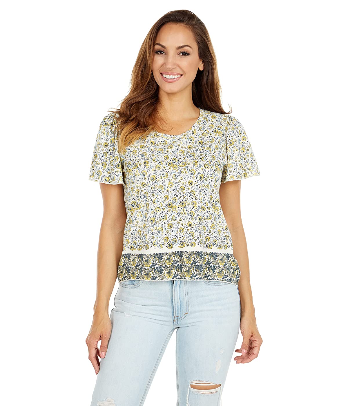 

Футболка Lucky Brand Short Sleeve Boho Tee Cream Multi,  (46, Футболка Lucky Brand Short Sleeve Boho Tee Cream Multi, M (46)