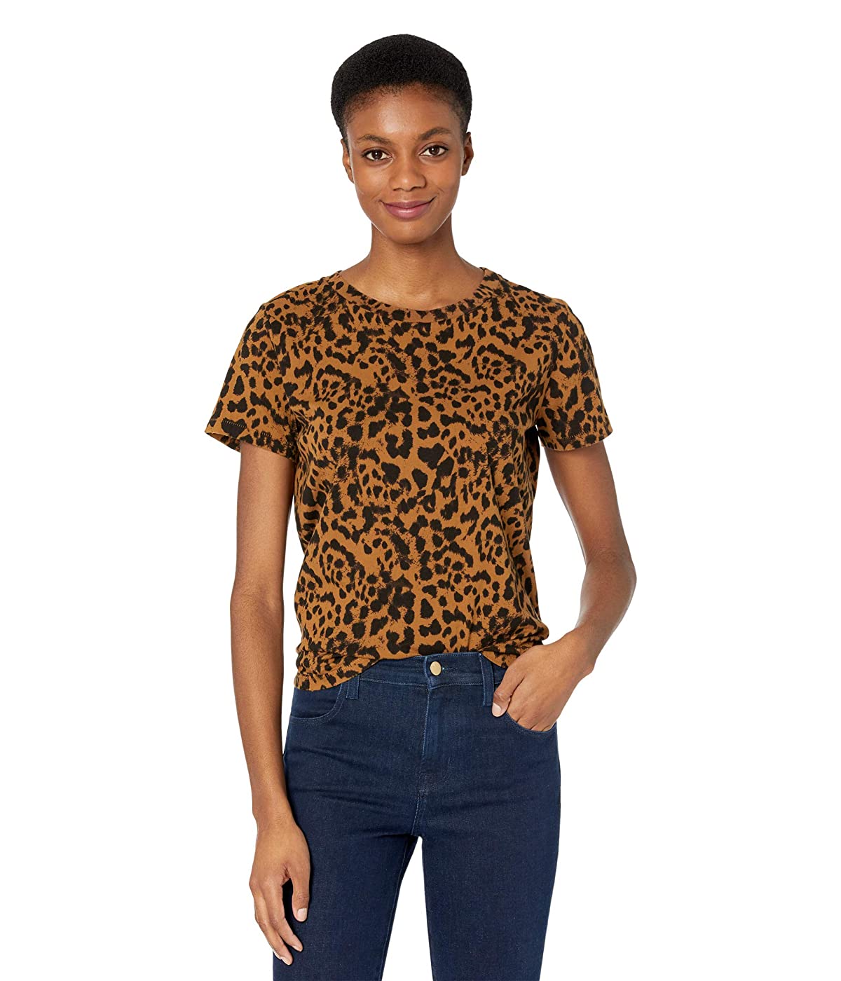 

Футболка n:philanthropy Jigsaw Leopard Print BFF Tee Hazel leopard 1,  (46, Футболка n:philanthropy Jigsaw Leopard Print BFF Tee Hazel leopard 1, M (46)
