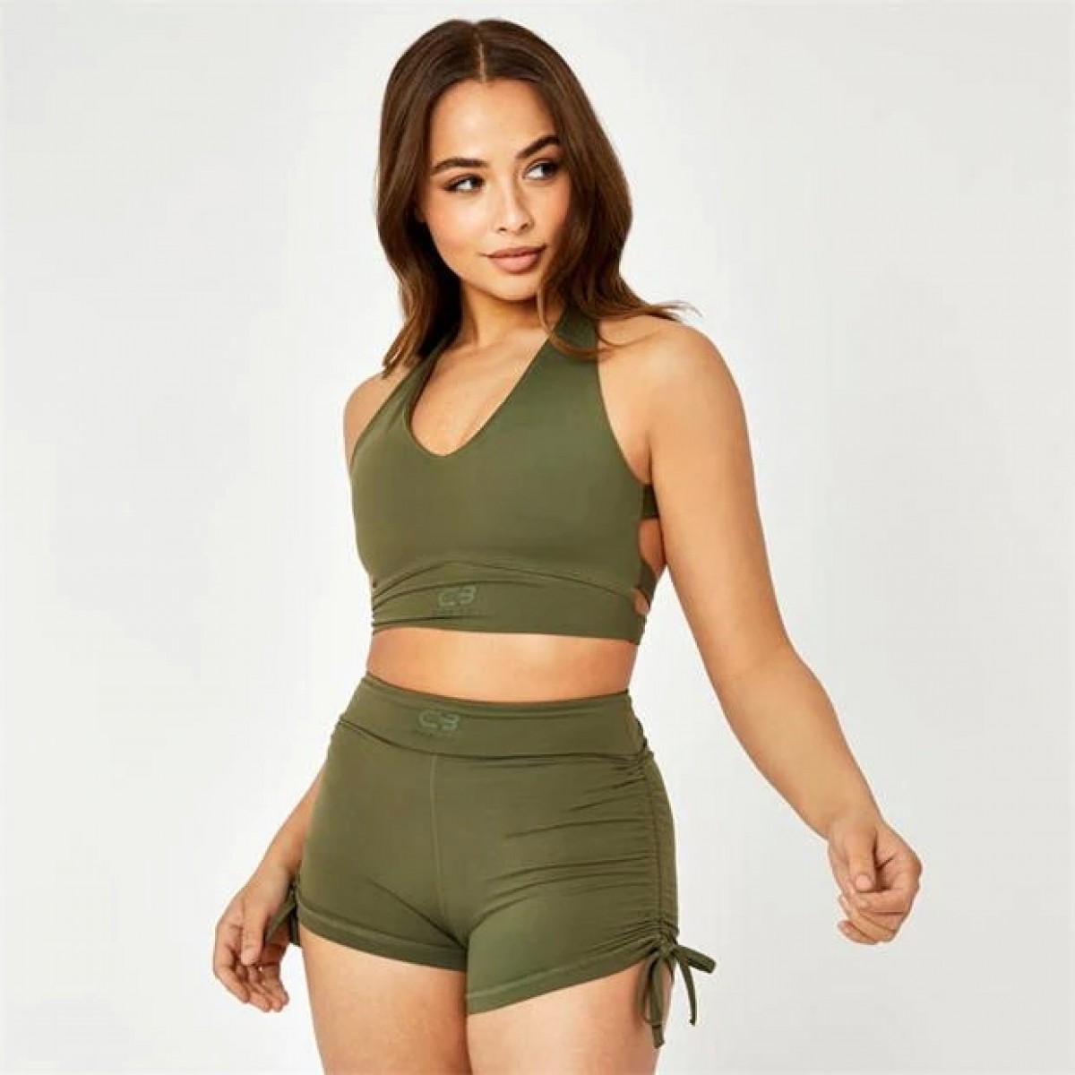 

Топ USA Pro x Courtney Black Cross Back Ambition Sports Khaki,  (48, Топ USA Pro x Courtney Black Cross Back Ambition Sports Khaki, L (48)