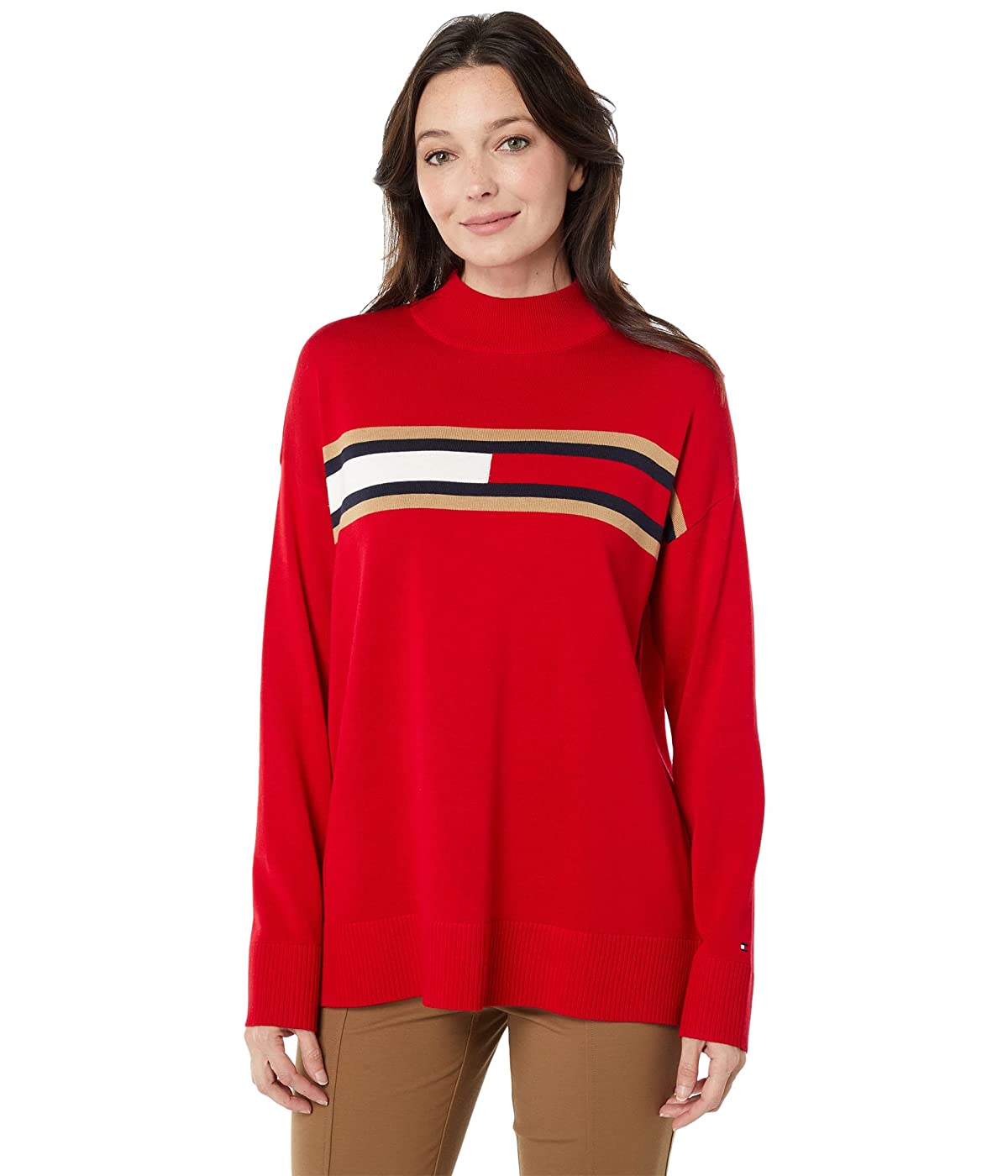 

Свитер Tommy Hilfiger Flag Mock Neck Scarlet Multi, Свитер Tommy Hilfiger Flag Mock Neck Scarlet Multi, L (48)