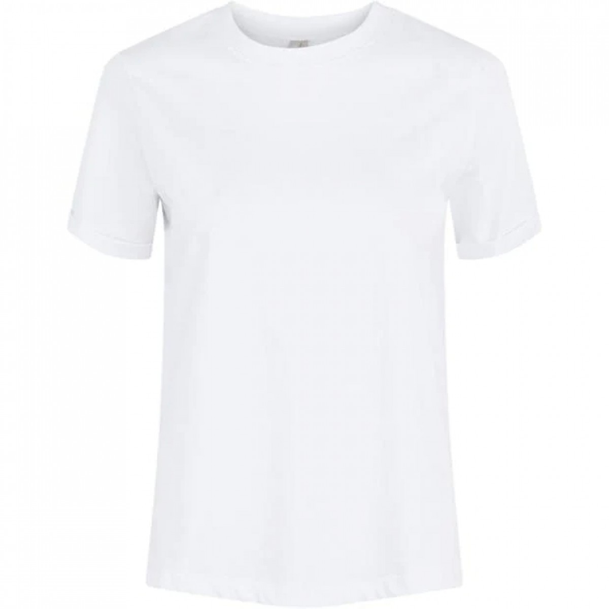 

Футболка Pieces Cotton T-Shirt With Fold Up Bright White,  (46, Футболка Pieces Cotton T-Shirt With Fold Up Bright White, M (46)