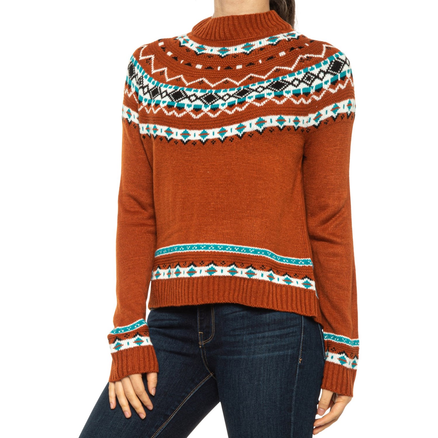 

Свитер Telluride Fair Isle Brown/Blue, Свитер Telluride Fair Isle Brown/Blue, L (48)