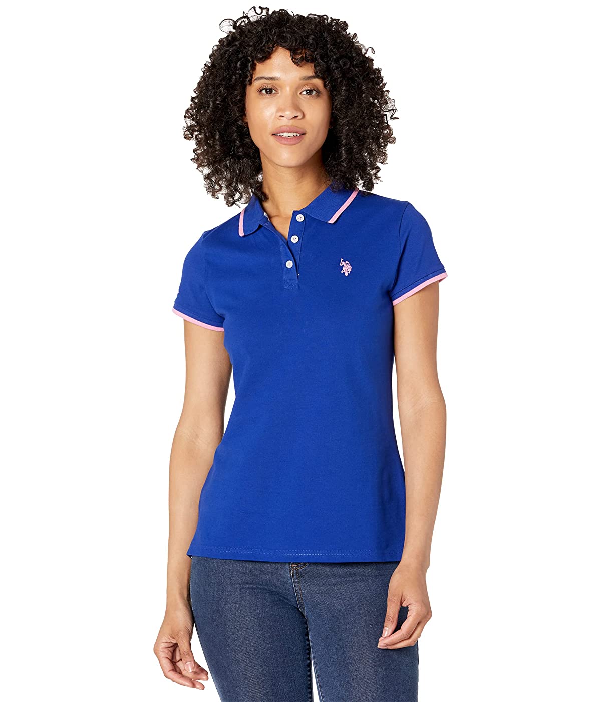 

Поло U.. POLO Classic Stretch Pique Polo Shirt Ultra Ink,  (44, Поло U.S. POLO Classic Stretch Pique Polo Shirt Ultra Ink, S (44)