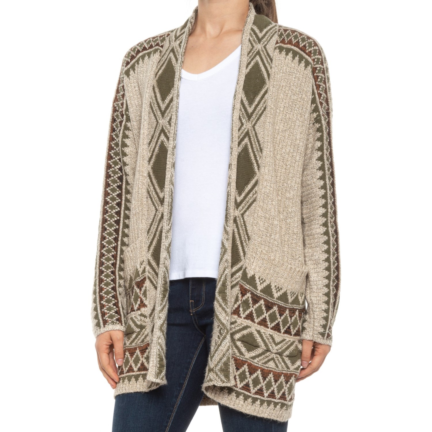 

Кардиган Lucky Brand Tribal - Open Front Olive Multi,  (46, Кардиган Lucky Brand Tribal - Open Front Olive Multi, M (46)
