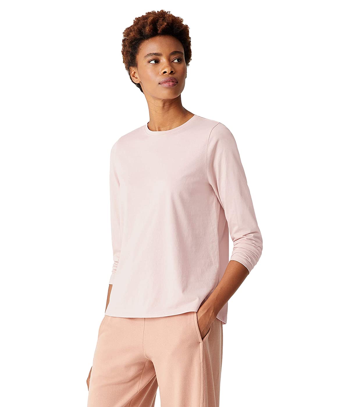

Лонгслив Eileen Fisher Organic Pima Cotton Jersey Round Powder,  (40, Лонгслив Eileen Fisher Organic Pima Cotton Jersey Round Powder, XXS (40)