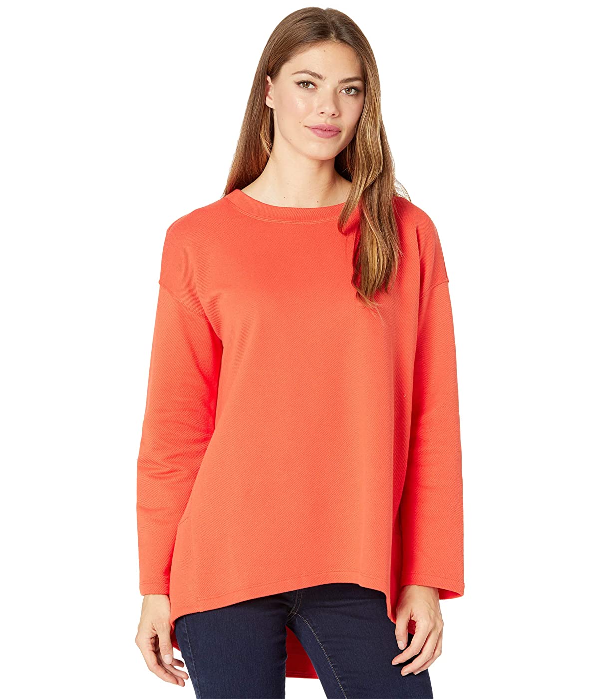 

Лонгслив Eileen Fisher Crew Neck High-Low Hem Top Marmalade,  (44, Лонгслив Eileen Fisher Crew Neck High-Low Hem Top Marmalade, S (44)