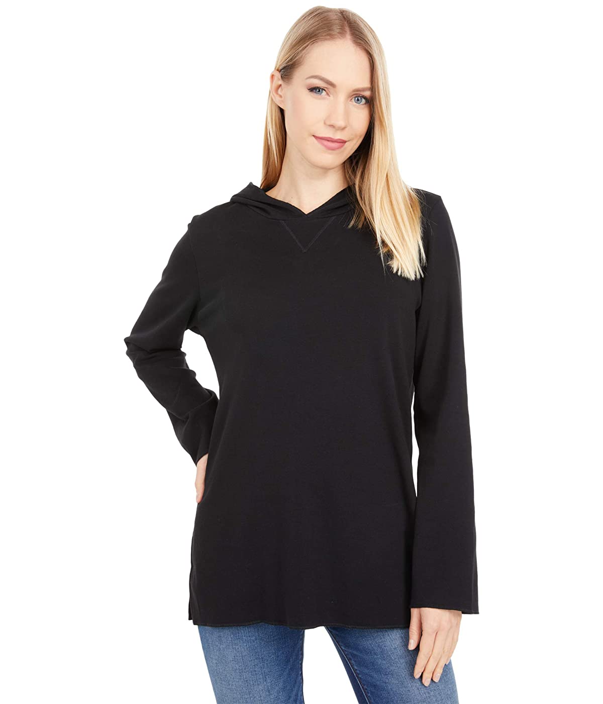 

Лонгслив Lilla P Modern Classics Easy Tunic Hoodie Black,  (42, Лонгслив Lilla P Modern Classics Easy Tunic Hoodie Black, XS (42)