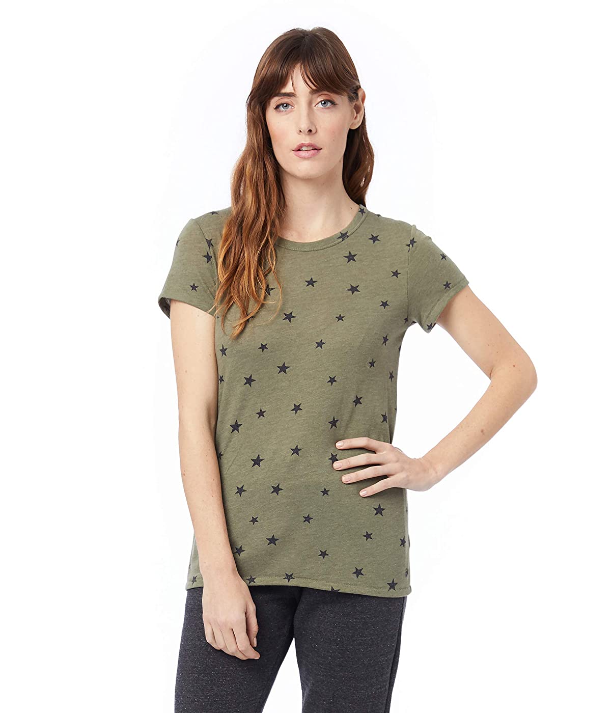 

Футболка Alternative Ideal Tee Army Green Charming Stars,  (42, Футболка Alternative Ideal Tee Army Green Charming Stars, XS (42)