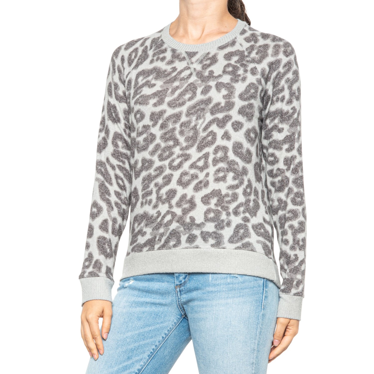 

Лонгслив Lucky Brand Hacci Leopard Shirt - Grey Multi,  (48, Лонгслив Lucky Brand Hacci Leopard Shirt - Grey Multi, L (48)