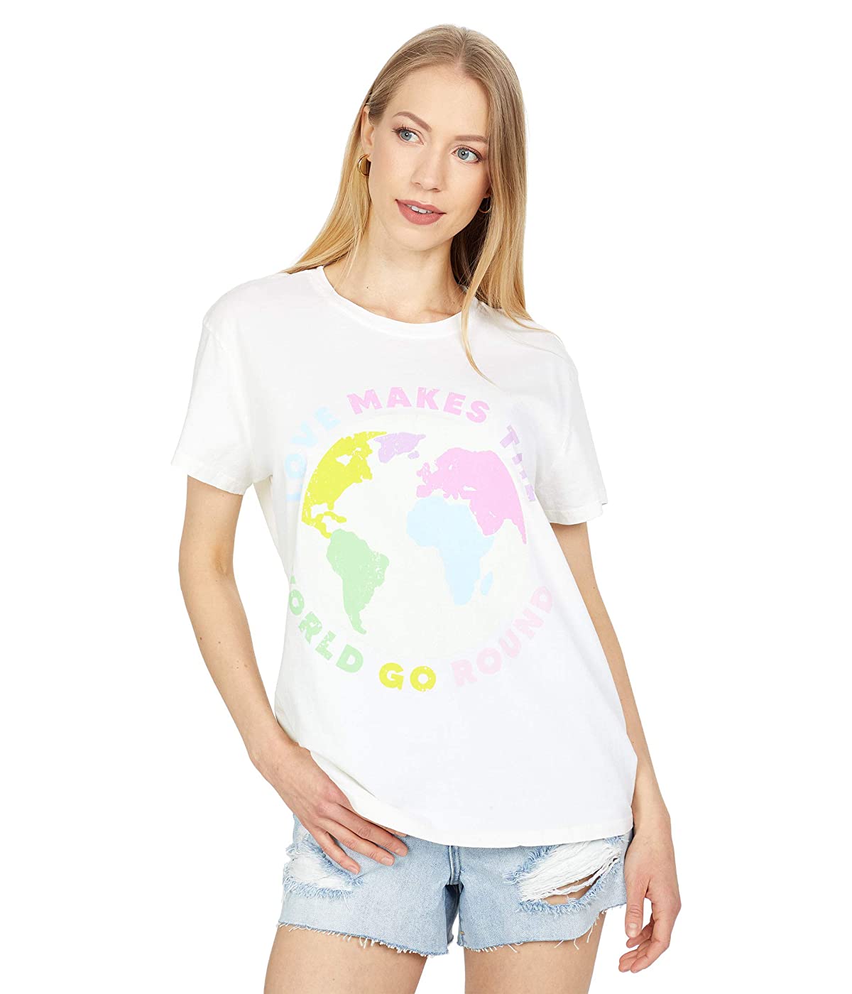 

Футболка Show Me Your Mumu Thomas Tee World Graphic,  (46, Футболка Show Me Your Mumu Thomas Tee World Graphic, M (46)