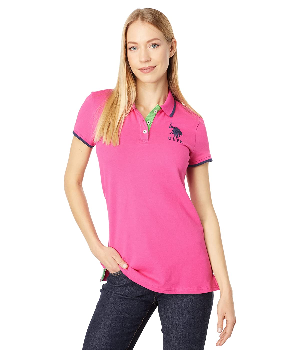 

Поло U.S. POLO Triple Crown Polo Caribbean Pink,  (48, Поло U.S. POLO Triple Crown Polo Caribbean Pink, L (48)