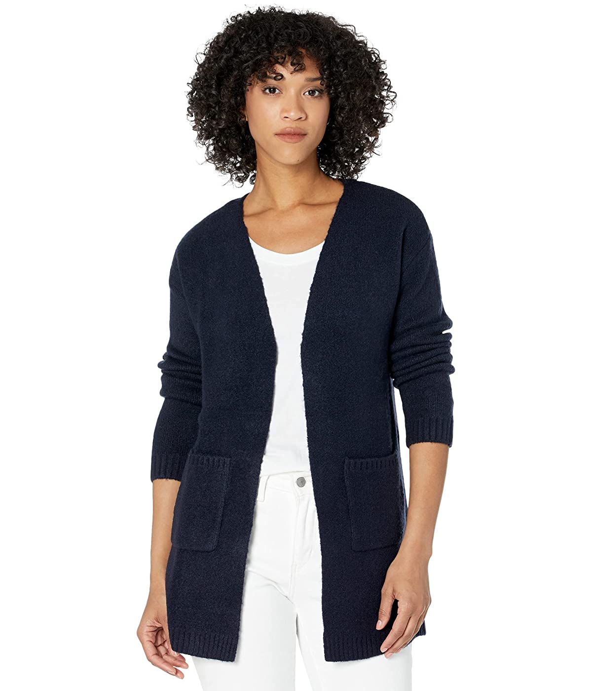 

Кардиган Bobeau Open Front Two-Pocket Navy,  (48, Кардиган Bobeau Open Front Two-Pocket Navy, L (48)