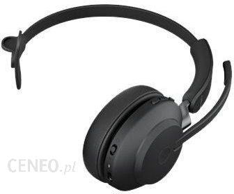 

Наушники Jabra Słuchawka Z Mikrofonem Bezprzewodowa Evolve2 65 - Usb-A Uc Mono Black (26599889999)