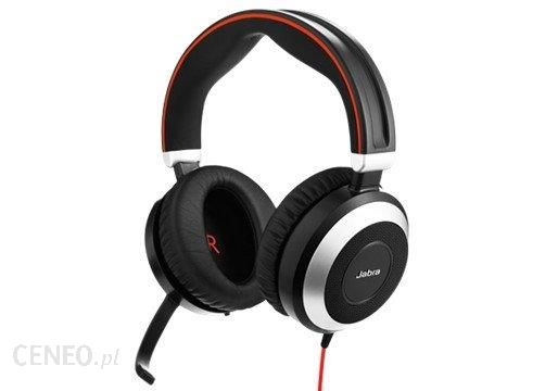 

Наушники Jabra Słuchawka Przewodowa Evolve 80 Duo Jack 3,5Mm Bez Kontrolera/Kabla Usb (14401-11)