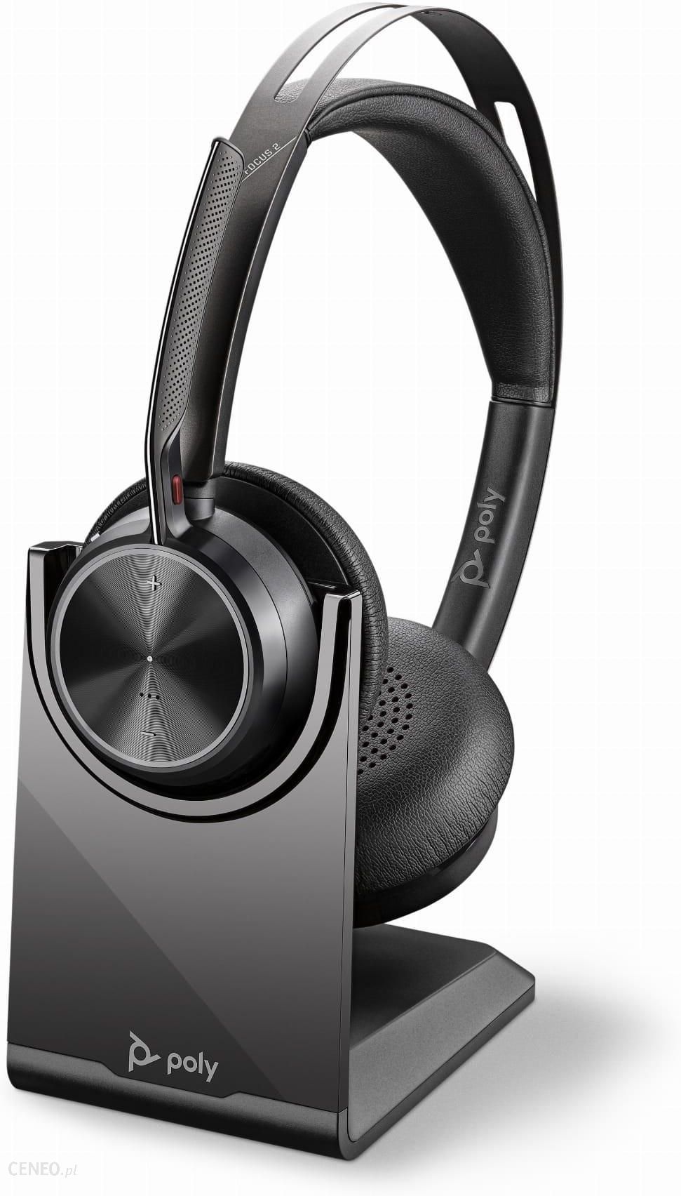 

Наушники Poly Plantronics-Polycom Voyager Focus 2 Usb-C Bezprzewodowe Słuchawki Biurowe Z Redukcją Hałasu Ładowarką