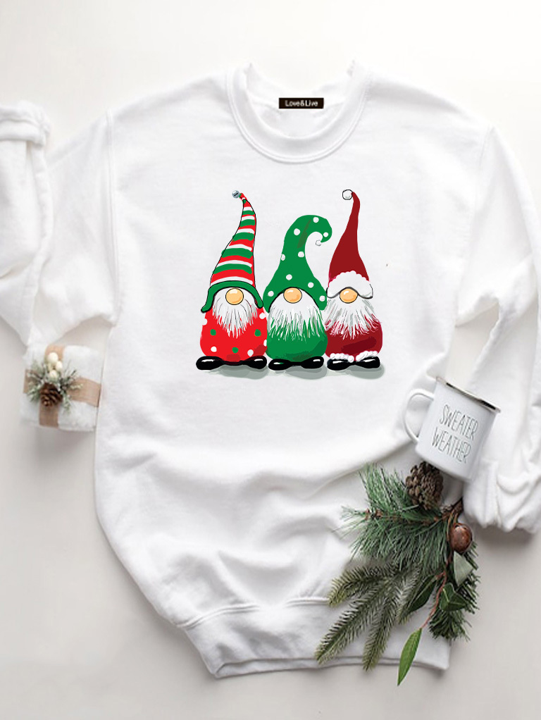 

Свитшот Love&Live Christmas gnomes LLP01316 XXXL Белый