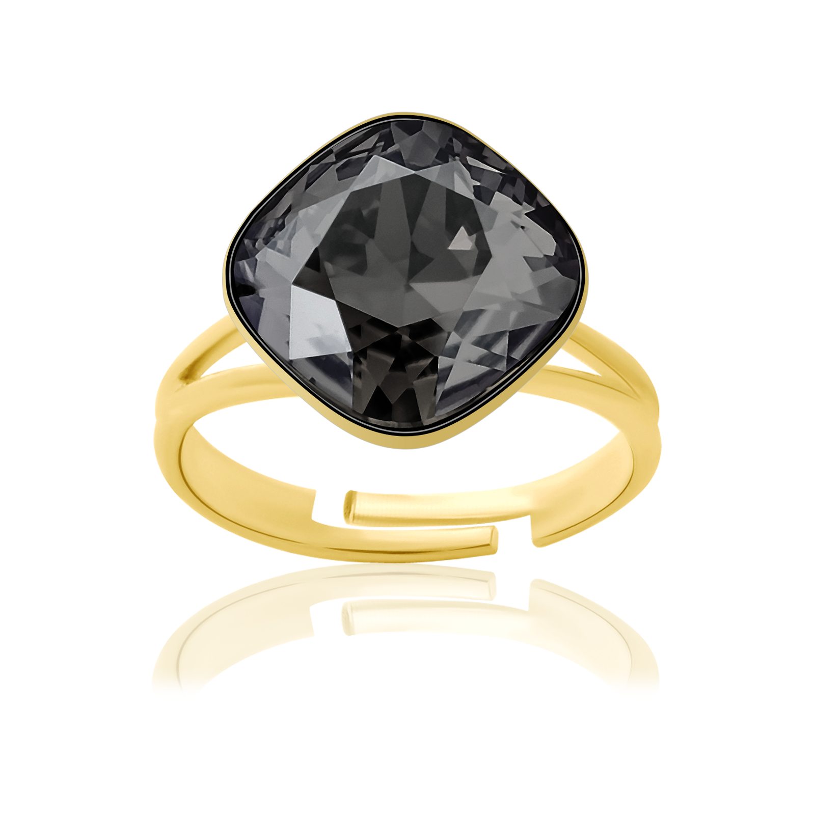 

Кольцо KOBI IVONN 14*14 мм со Swarovski модели 7770-3060-25