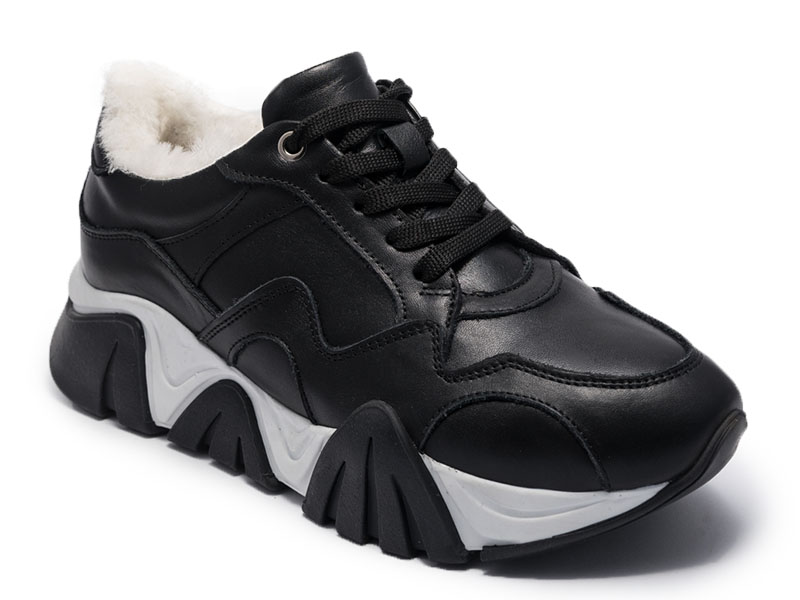 

Кроссовки женские EVROMODA 622-7520 38 Черные