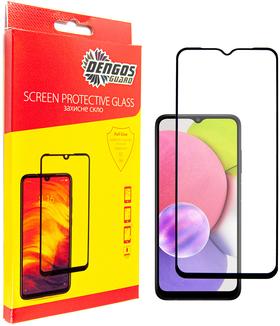 

Защитное стекло DENGOS для Samsung Galaxy A02 Black (TGFG-158)
