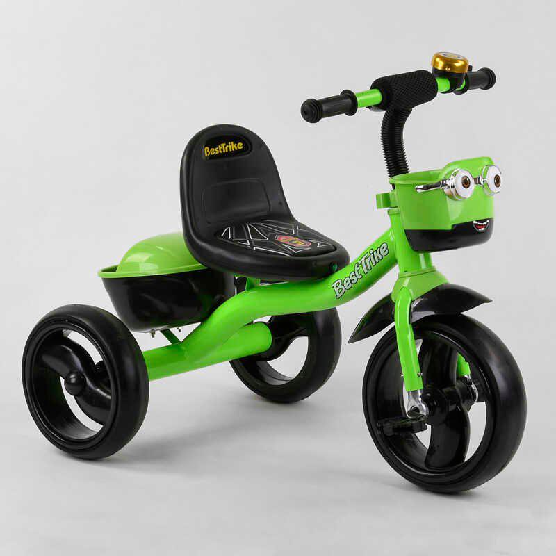 

Велосипед трехколёсный 19593 Best Trike колесо со светом и звуком Зеленый