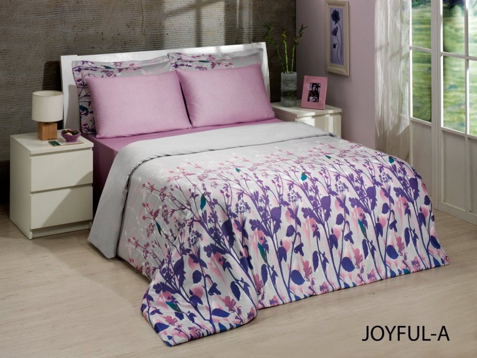 

Бамбуковое постельное белье Le Vele Joyful евро 0104.TEX.00.00.000.02.013