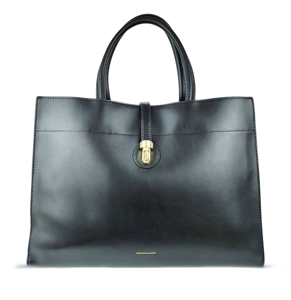 

Женская сумка большая формат А4 черная BD7111 Fashion