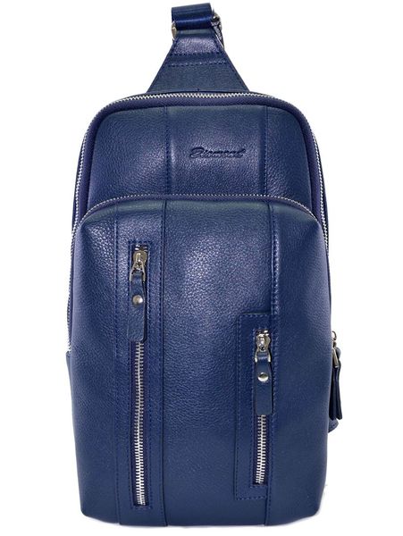 

Стильная кожаная сумка Diamond 71-0192 blue