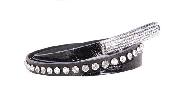 

Кожаный ремень женский D-Belts S0687 черный (105 см х 2 см)