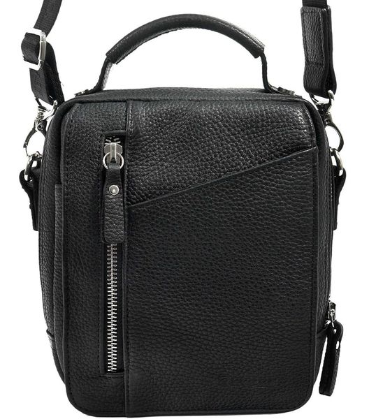 

Мужская стильная кожаная сумка Diamond 75-4105 black