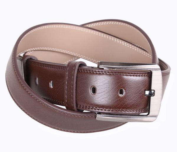 

Стильный пояс из эко-кожи под джинсы D-Belts S0630 коричневый (115-120 см х 3.8 см)