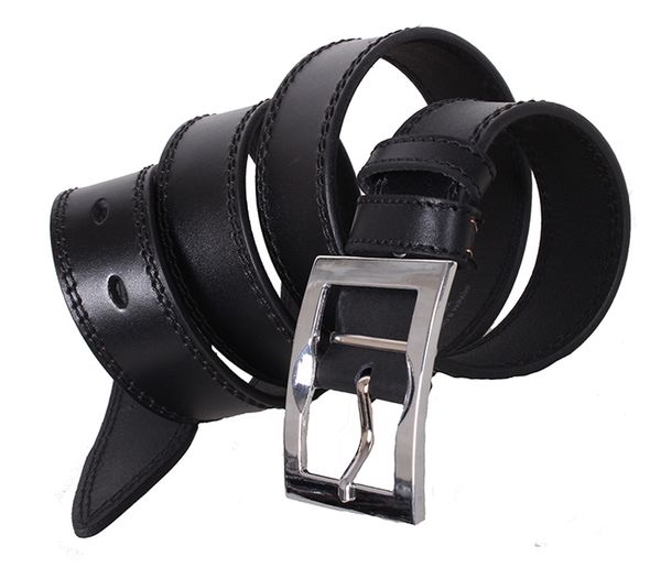 

Мужской кожаный ремень D-Belts S1388 черный (115-125 см х 4 см)