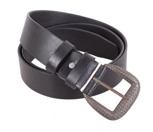 

Женский классический кожаный ремень D-Belts S1146 черный (105-120 см х 4 см)