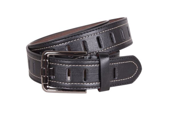 

Интересный джинсовый мужской ремень D-Belts S0645 черный (100-115 см х 3.8 см)