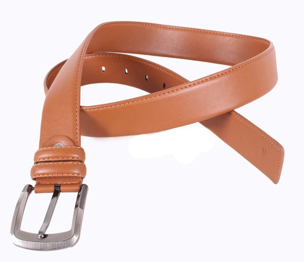 

Ремень мужской под джинсы эко кожа D-Belts S0632 рыжий (115-125 см х 3.8 см)