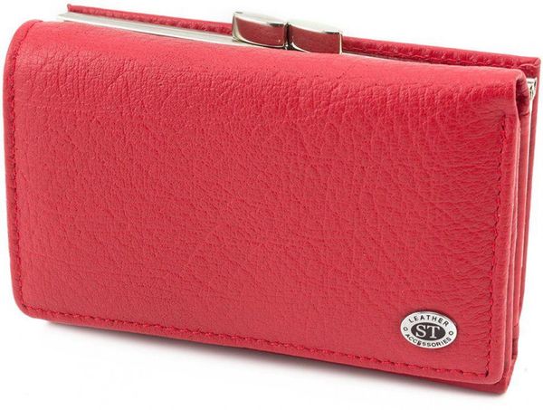 

Женский кожаный кошелек ST Leather 98553 Красный