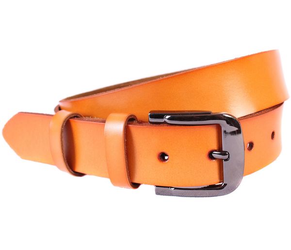 

Мужской кожаный ремень D-Belts S1401 рыжий (105-120 см х 4 см)