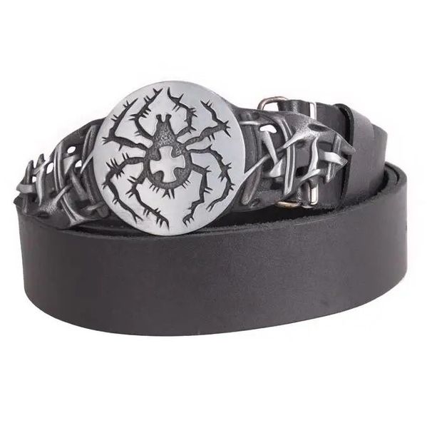 

Ремень из цельной кожи D-Belts S0185 черный (130 см х 4 см)