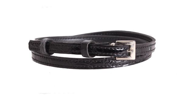 

Женский узкий ремень D-Belts S0530 черный (110 см х 1 см)