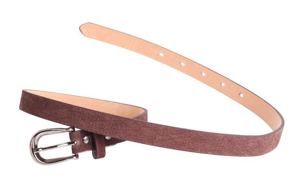 

Женский узкий ремень D-Belts S0475 коричневый (105 см х 2 см)