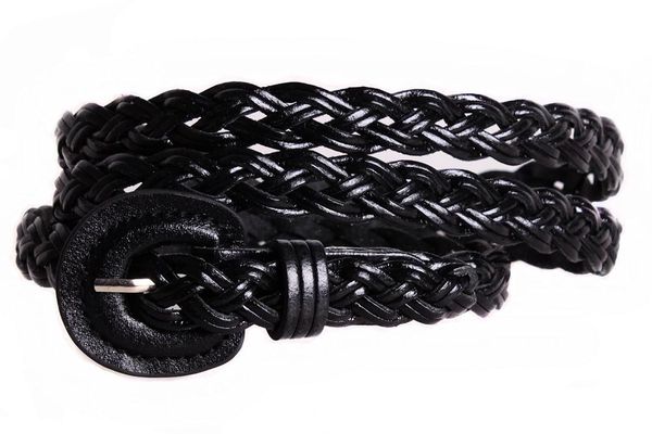 

Женский узкий ремень D-Belts S0465 черный (105 см х 2 см)