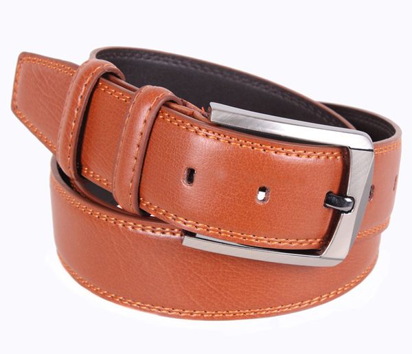 

Модный ремень под джинсы рыжего цвета D-Belts S0629 рыжий (112 см х 3.8 см)