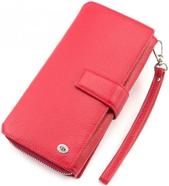 

Женский кожаный кошелек ST Leather (SТ228) 98574 Красный