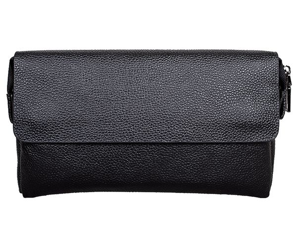 

Клатч барстека из натуральной кожи JZ NVBLACK9902-1 Черный