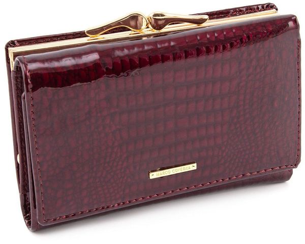 

Женский кошелек из натуральной кожи Marco Coverna MC-403-2490-4 бордовый