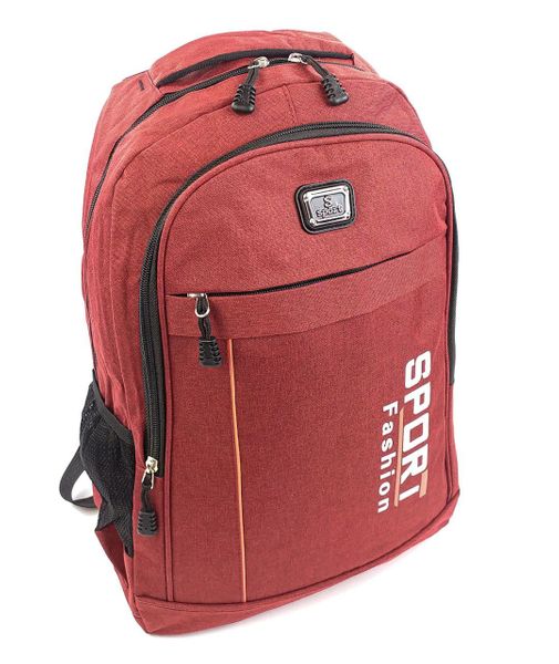 

Текстильный городской рюкзак Sports JZ NS-RT0218 31х47х18см красный